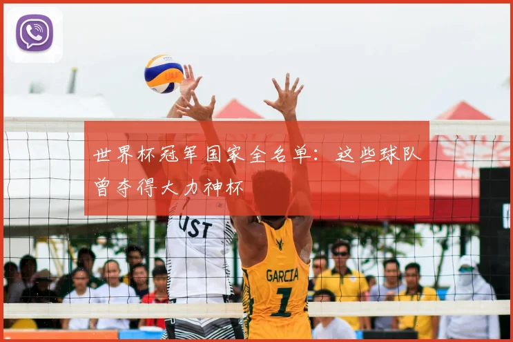 世界杯冠军国家全名单:这些球队曾夺得大力神杯